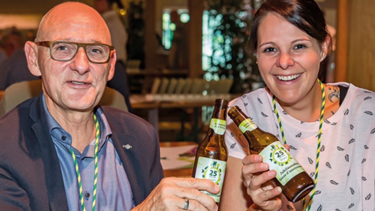Sich innerhalb der fenaco Genossenschaft kennenlernen und Zeit haben, zusammen ein Bier zu trinken: Genau das wollte Projektleiter Josef Sommer mit der 25-Jahr-Feier erreichen.