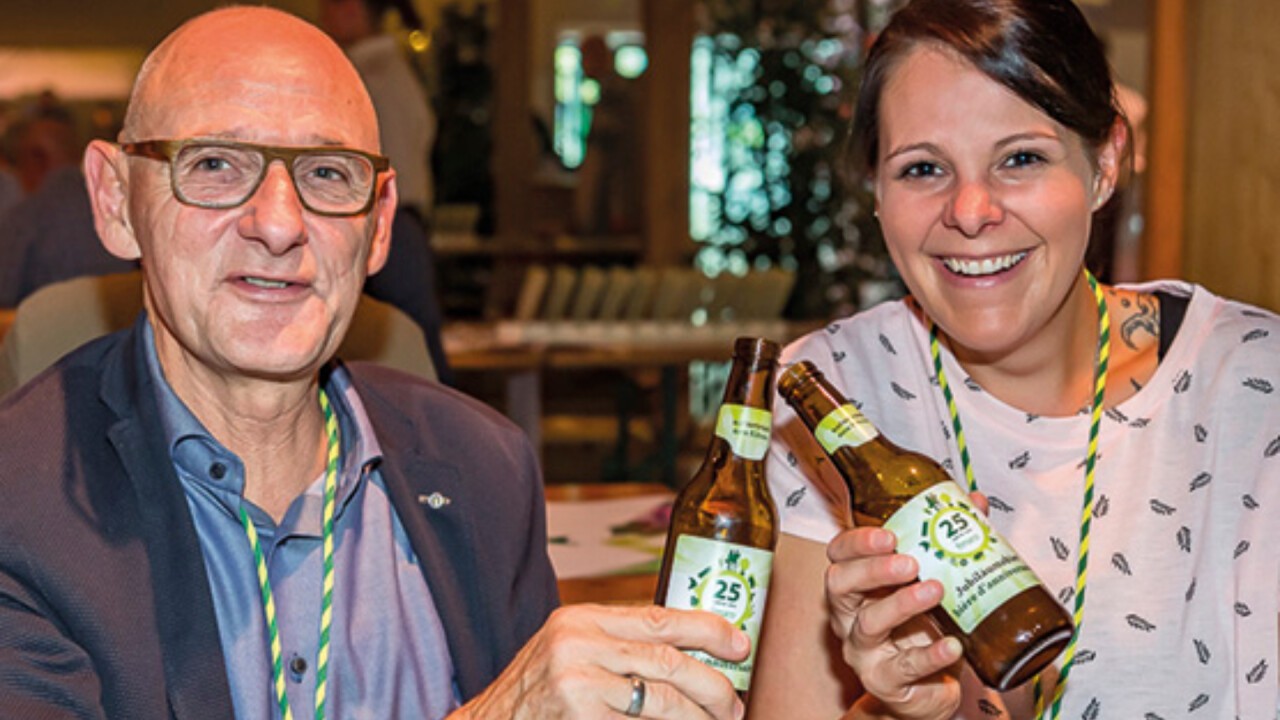 Sich innerhalb der fenaco Genossenschaft kennenlernen und Zeit haben, zusammen ein Bier zu trinken: Genau das wollte Projektleiter Josef Sommer mit der 25-Jahr-Feier erreichen.