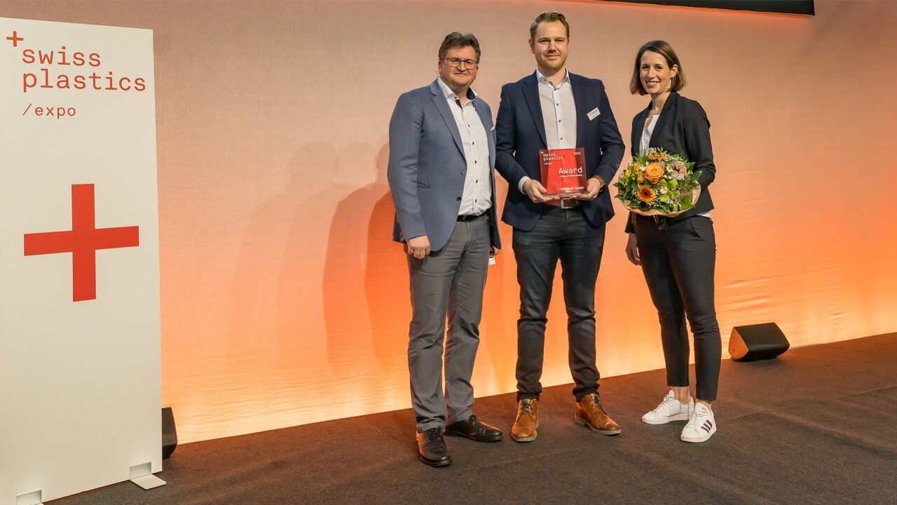 Die Gewinner des Swiss Plastics Expo Awards, Kategorie «Nachhaltigkeit»: IWK Institut für Werkstofftechnik und Kunststoffverarbeitung